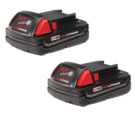 M18â„¢ REDLITHIUMâ„¢ 1.5Ah Compact Battery (2 Piece)