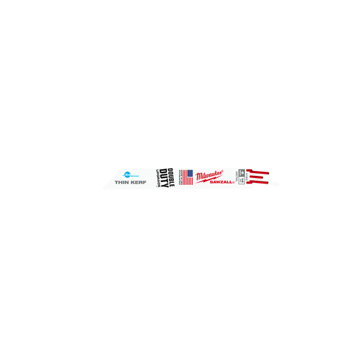 6 in. 14 TPI Thin Kerf Ice Hardened™ SAWZALL® Blades (5 Pack)