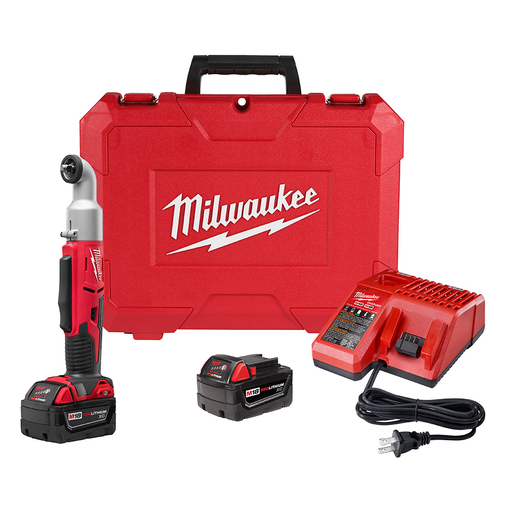Product image for Milwaukee 2668-22 M18™ 2-Speed 3/8" Right Angle Impact Wrench - 2XC Kit