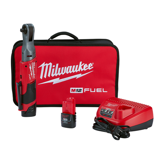M12 FUELâ„¢ 3/8 in. Ratchet 2 Battery Kit