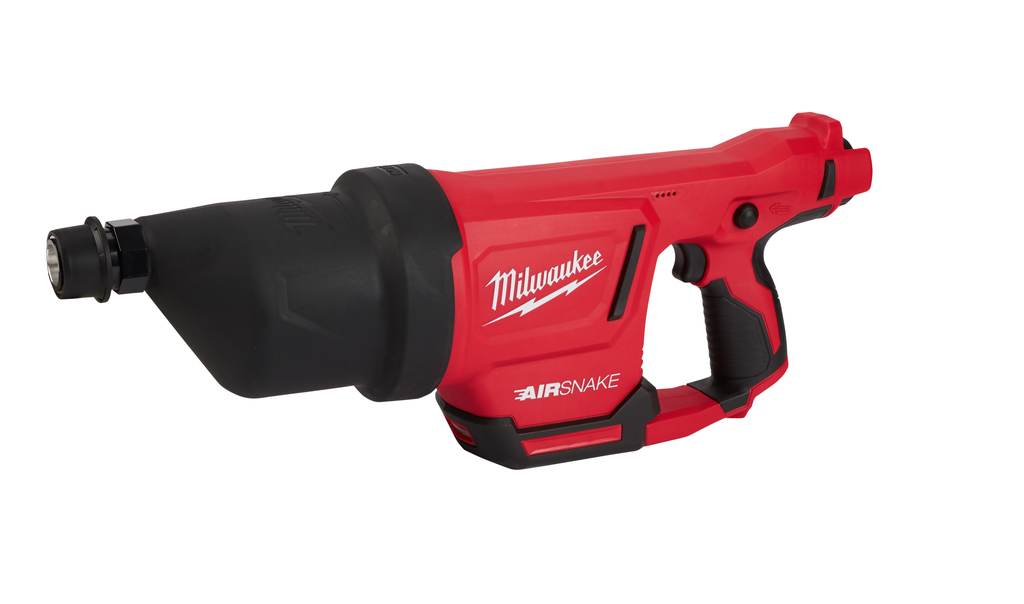 Milwaukee 2572B21 M12™ AIRSNAKE™ Drain Cleaning Air Gun KitB Cooper