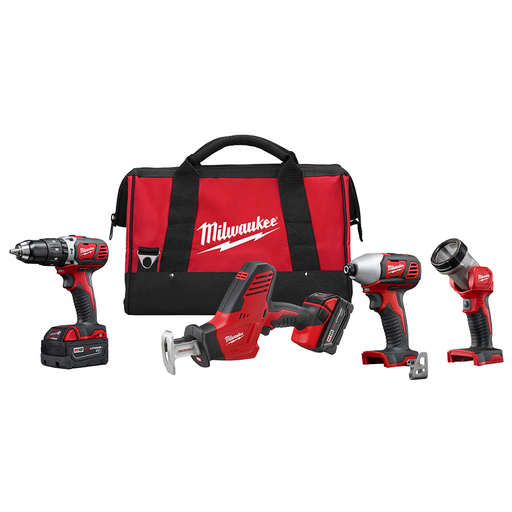 M18â„¢ Cordless Lithium-Ion 4-Tool Combo Kit 2695-24