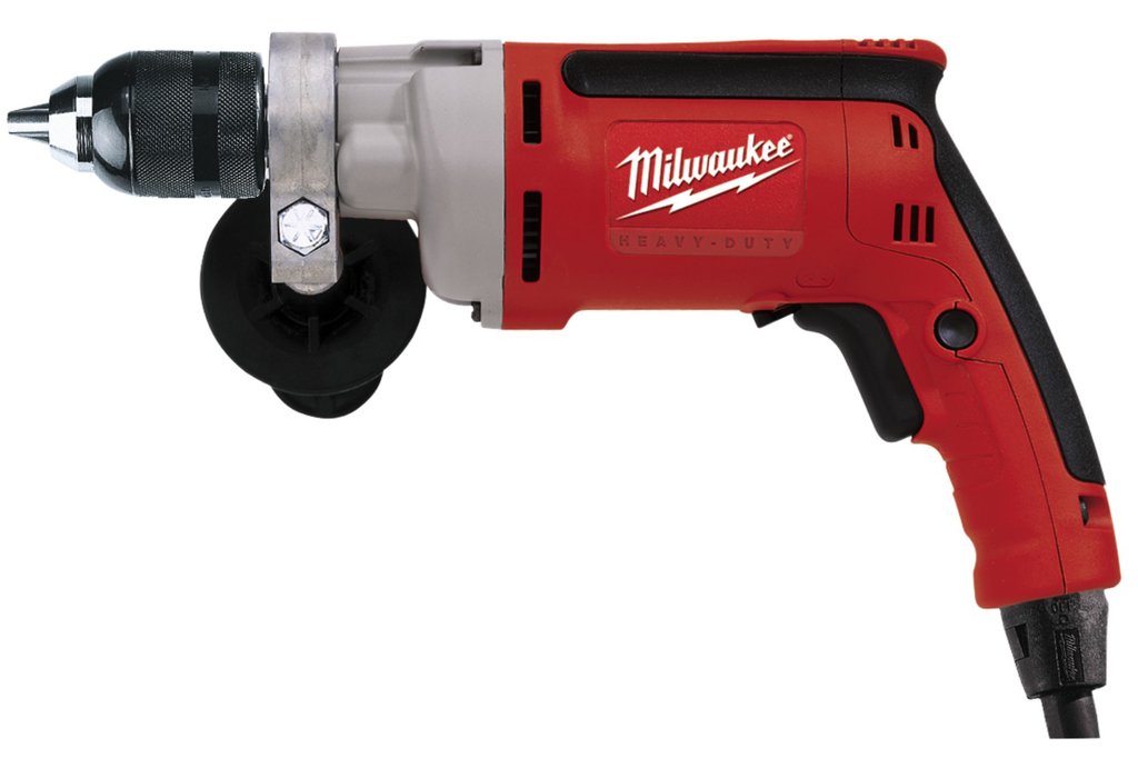 Product image for Milwaukee 0302-20 1/2" Magnum® Drill, 0-850 RPM with All Metal Chuck and Quik-Lok Cord