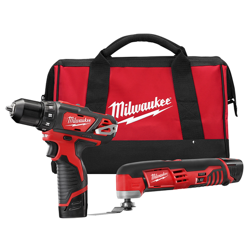 Product image for Milwaukee 2495-28 M12™ Cordless Lithium-Ion 8 Tool Combo Kit