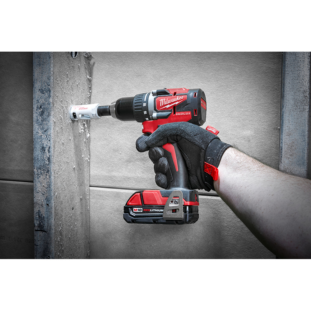 M18™ 1/2 in. Compact Brushless Drill CP Kit - 495-2801-22CT - Industrial Supplies, Welding Equipment, Safety Equipment Supplies, PPE Supplies, Abrasives, Hand Tools, Hydraulics & Pneumatics, Janitorial Supplies, Power Tools, Metal Working