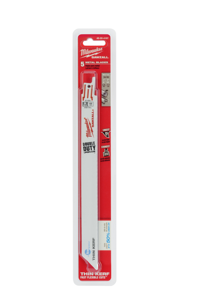 Mayer-DDS-9 in. 14 TPI Thin Kerf Ice Hardened™ SAWZALL® Blades 5PK-1