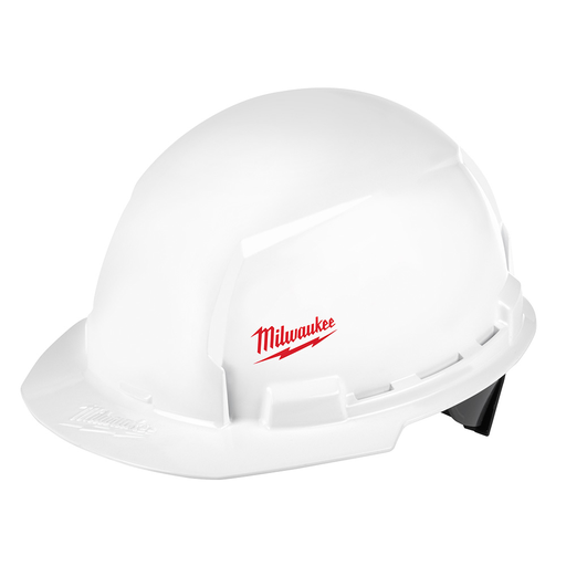 Milwaukee 48-73-1021 Front Brim Class E Hard Hat w/4PT Ratcheting Suspension Product image for Milwaukee 48-73-1021 Front Brim Class E Hard Hat w/4PT Ratcheting Suspension