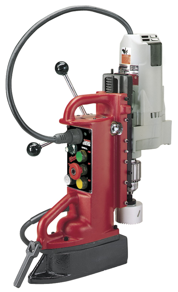 Product image for Milwaukee 4206-1 Adjustable Position Electromagnetic Drill Press with 3/4" Motor