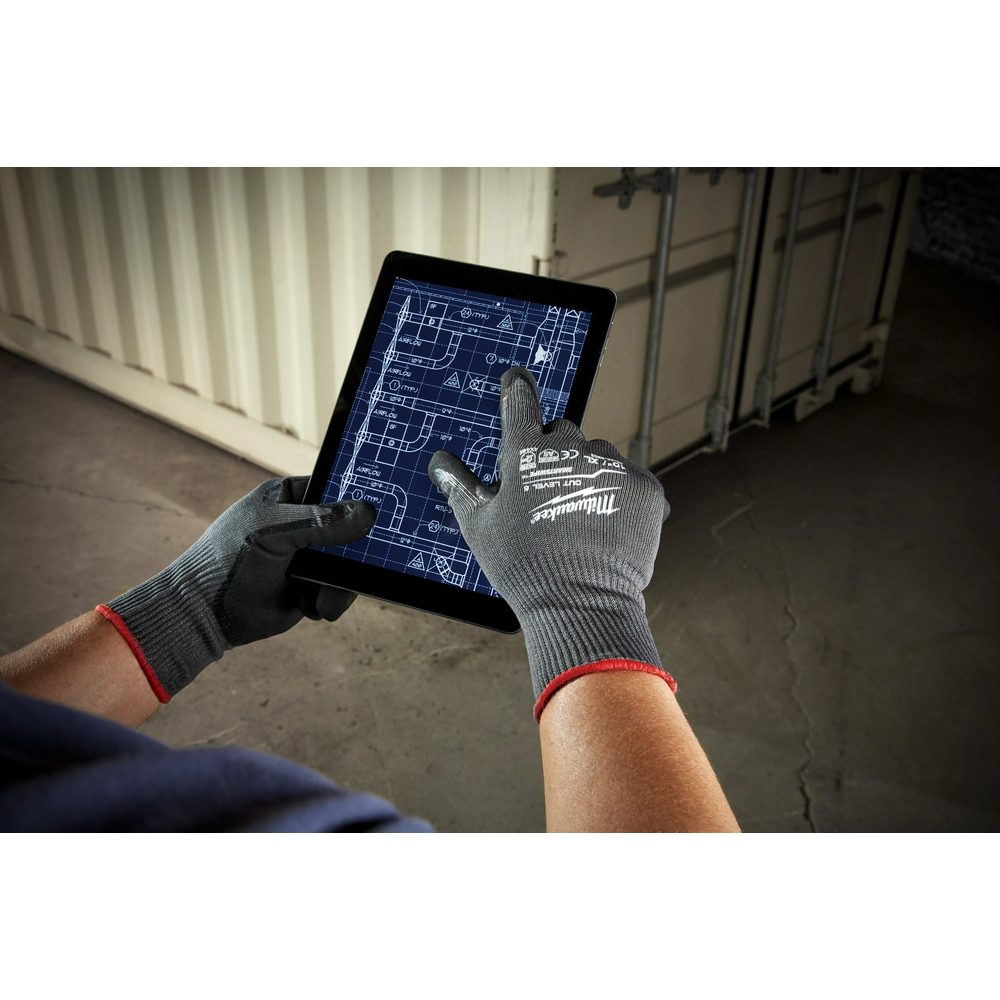 Impact Cut Level 3 Nitrile Dipped Gloves - S