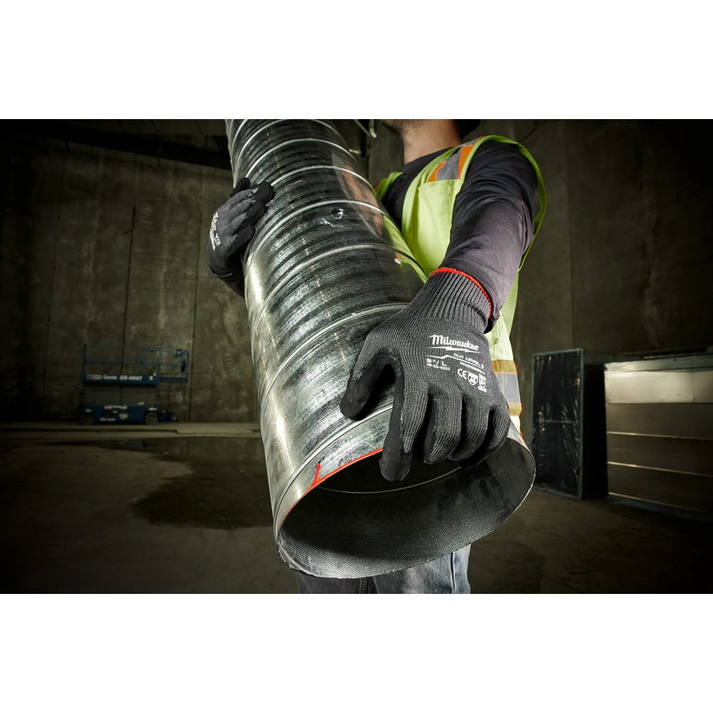 Impact Cut Level 3 Nitrile Dipped Gloves - S