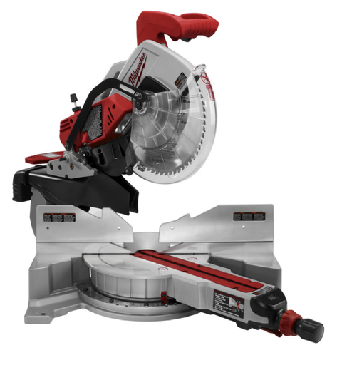 Product image for Milwaukee 6955-20 12" Dual-Bevel Sliding Compound Miter Saw