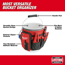 Milwaukee 32-Pocket Tool Bucket Organizer