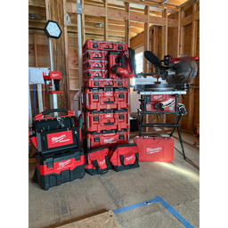 Milwaukee PACKOUT 9.75 In. W x 4.50 In. H x 15.25 In. L Compact Small Parts Organizer with 5 Bins
