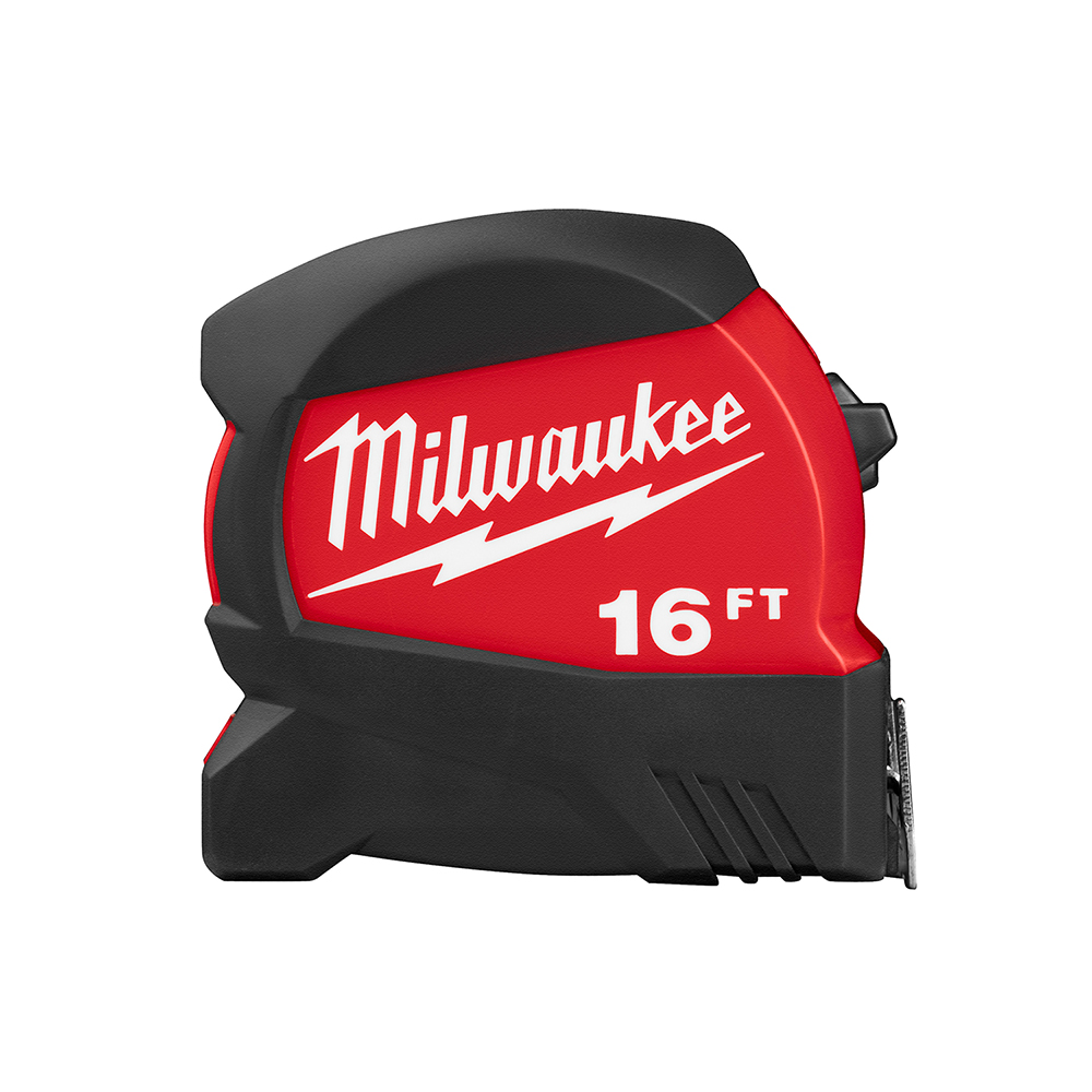Product image for Milwaukee 48-22-0416 16' Compact Wide Blade Tape Measure