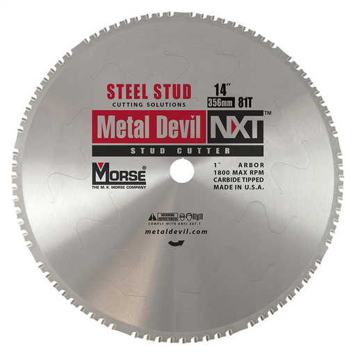 CIRC BLADE 14" 81T STUD CUT