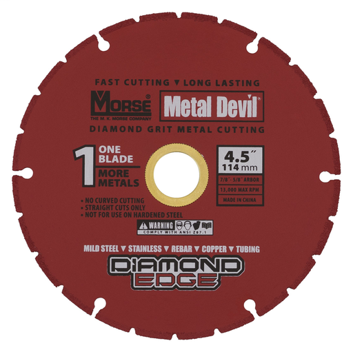 4.5" DIAMOND CIRCULAR SAW BLADE