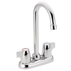 4903 Chrome Two-Handle Bar Faucet