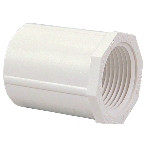 435-015 11/2 SXF FE ADAPTER PVC 40