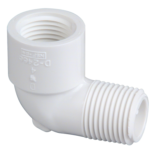 412-012 11/4 MXF 90 STREET ELL PVC 40