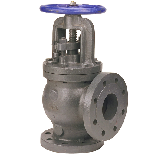 F869B 8 FLG ANGLE CAST IRON