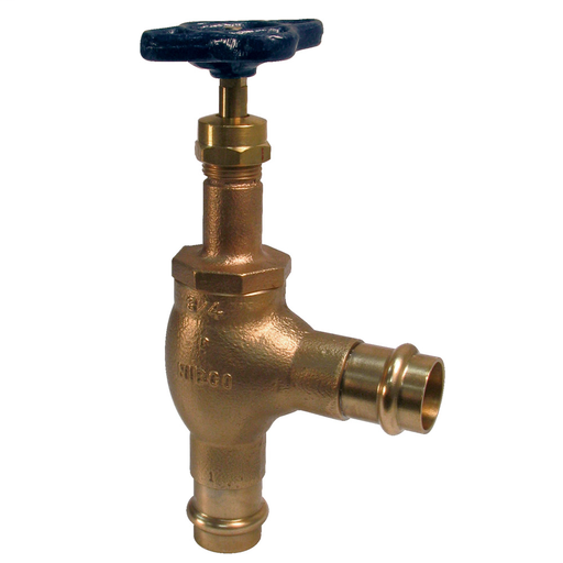 PF311Y 1/2 ANGLE W/PTFE & FEMALE PRS END