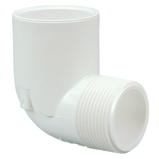 410-015 11/2 MXS 90 STREET ELL PVC 40