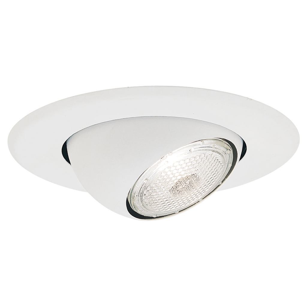 Nora Lighting NS-18 White Eyeball Trim Nora Lighting NS-18 White Eyeball Trim