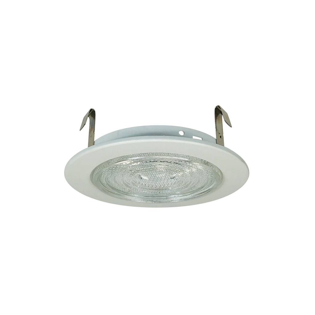 Product image for NORA NS-23W WHT FRESNEL SHWR TRM BFL