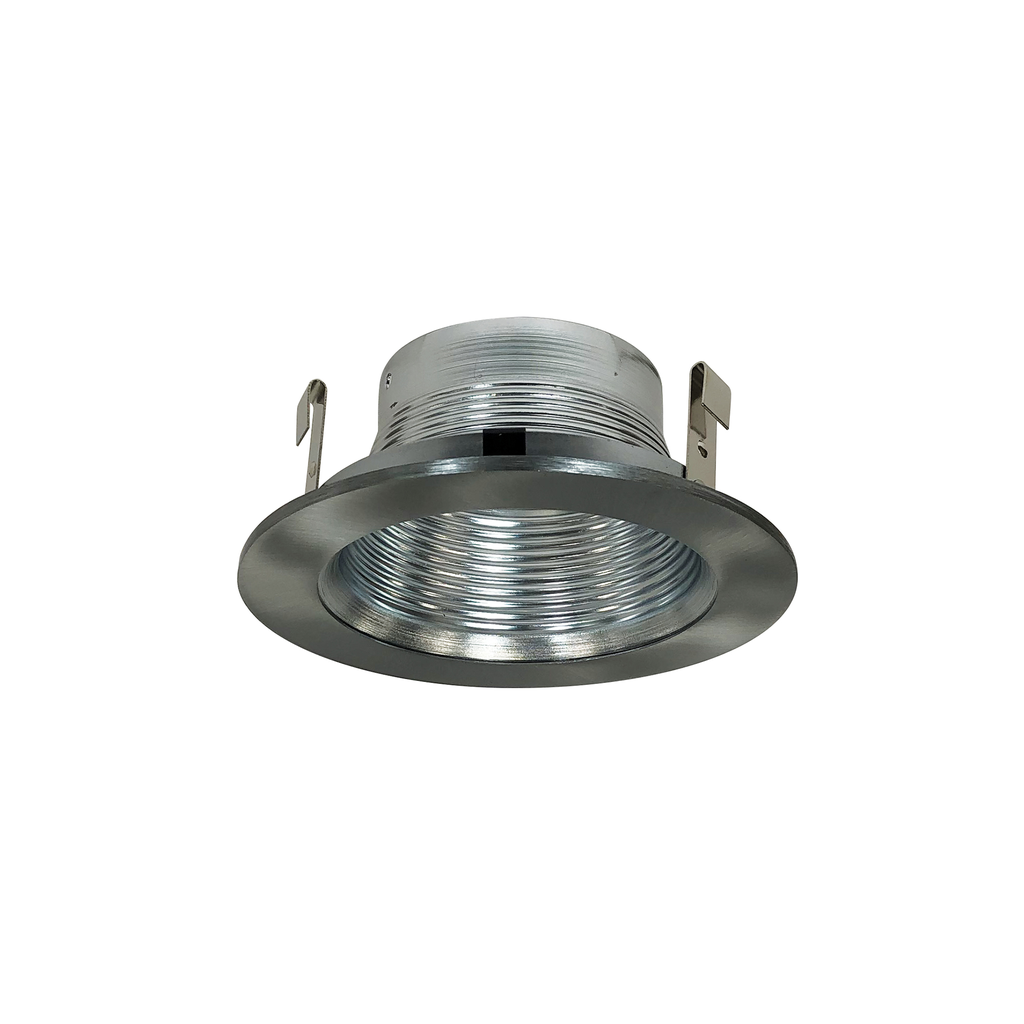 Product image for Nora Lighting NS-40N Stepped Natural Metal Baffle with Natural Metal Ring