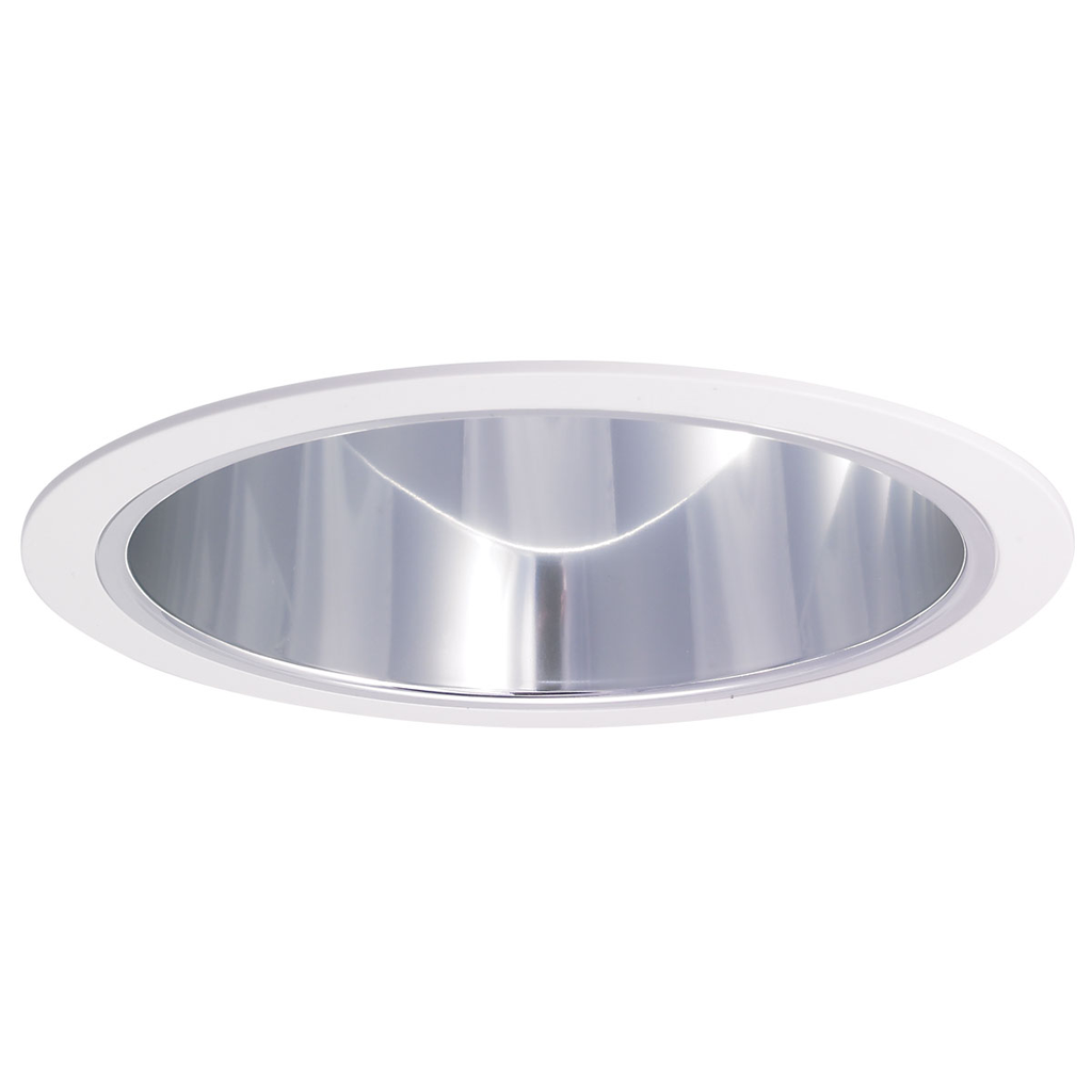 Product image for Nora NTA-97 6" Specular Clear Cone Reflector with Ring
