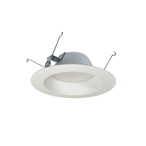 Product image for NORA NOXAC-563130WW/HL 5IN /6IN AC ONYX HIGH LUMEN RETROFIT ROUND REFLECTOR 1100LM 15.5W 3000K WHITE