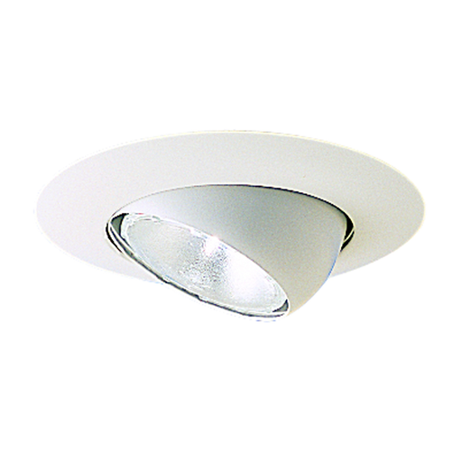 Product image for Nora Lighting NT-28 Eyeball White Trim Baffle