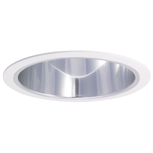 Product image for Nora NTA-97 6" Specular Clear Cone Reflector with Ring