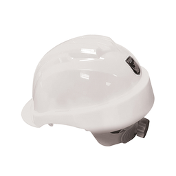 NSI SH-330W 6 POINT SUSPENSION, RATCHET ADJUSTMENT, HDPE CAP BRIM, WHITE SAFETY HELMET, 52-62CM., ANSI Z89.1-2014, TYPE I, CLASS C, CE EN397