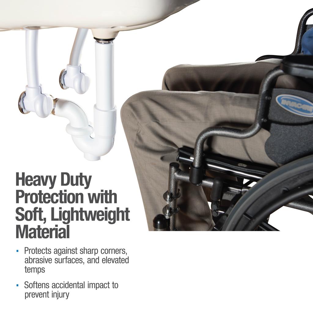 Dearborn® Full Cover Kit, Straight Grid Drain, Two Supply Line and Valve Covers