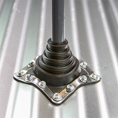 Oatey® Closed– 4-in. Master Flash® 8-in. x 8-in. base