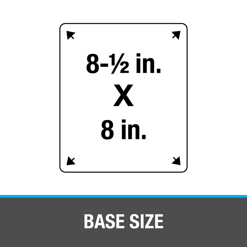 Oatey® 1/2 in. – 2-1/2 in. Sideflash 8.5 in.-8 in. Base Vertical Flashing