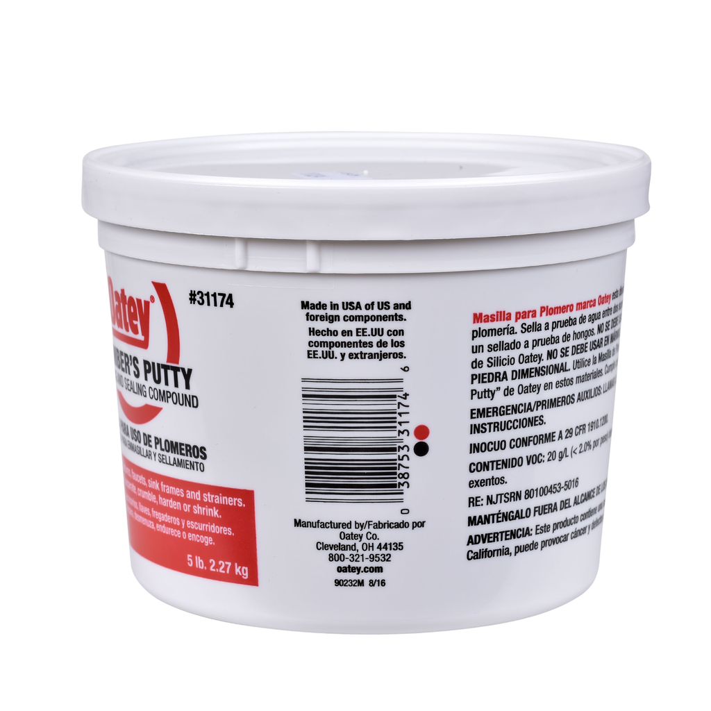 Oatey® 5 lb. Plumbers Putty