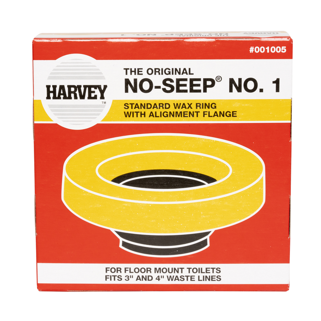 Harvey™ No-Seep® 3 in. or 4 in. No. 1 Wax Gasket