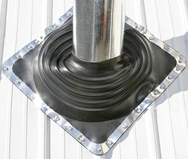 Oatey® Closed– 4-in. Master Flash® 8-in. x 8-in. base