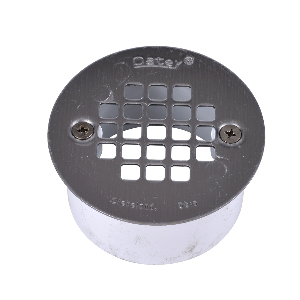 Oatey® 3 in. PVC Snap-In Drain with 3-1/2 in. Stainless Steel Strainer