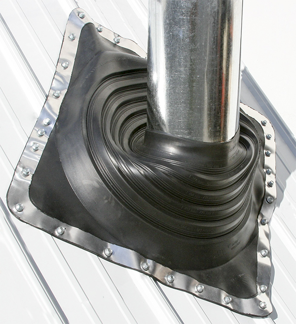 Oatey® Closed– 4-in. Master Flash® 8-in. x 8-in. base