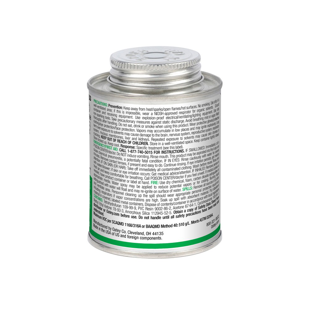 Oatey® 8 oz. PVC Heavy Duty Clear Cement