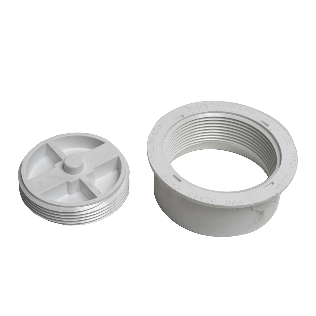 Oatey® 4 in. PVC Snap-In Cleanout Assembly