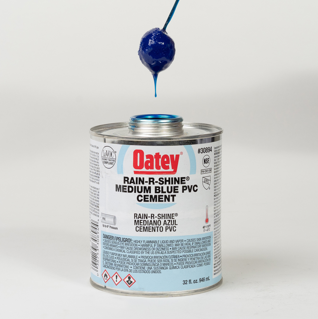 Oatey® 32 oz. PVC Rain-R-Shine® Blue Cement