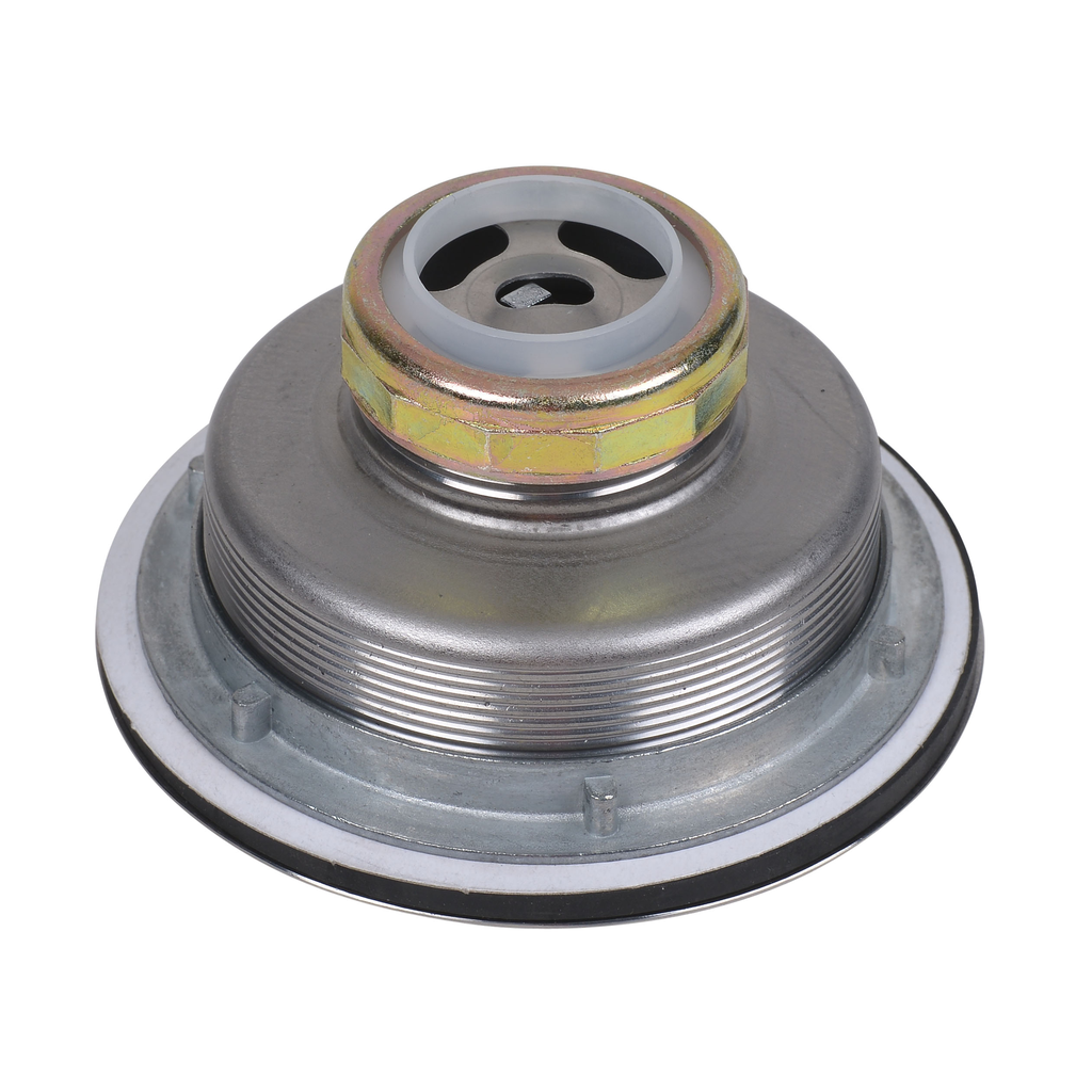 Dearborn® 10 Standard Sink Basket Strainer, Stainless Steel Body and Basket. Rubber Stopper w/ Metal Post