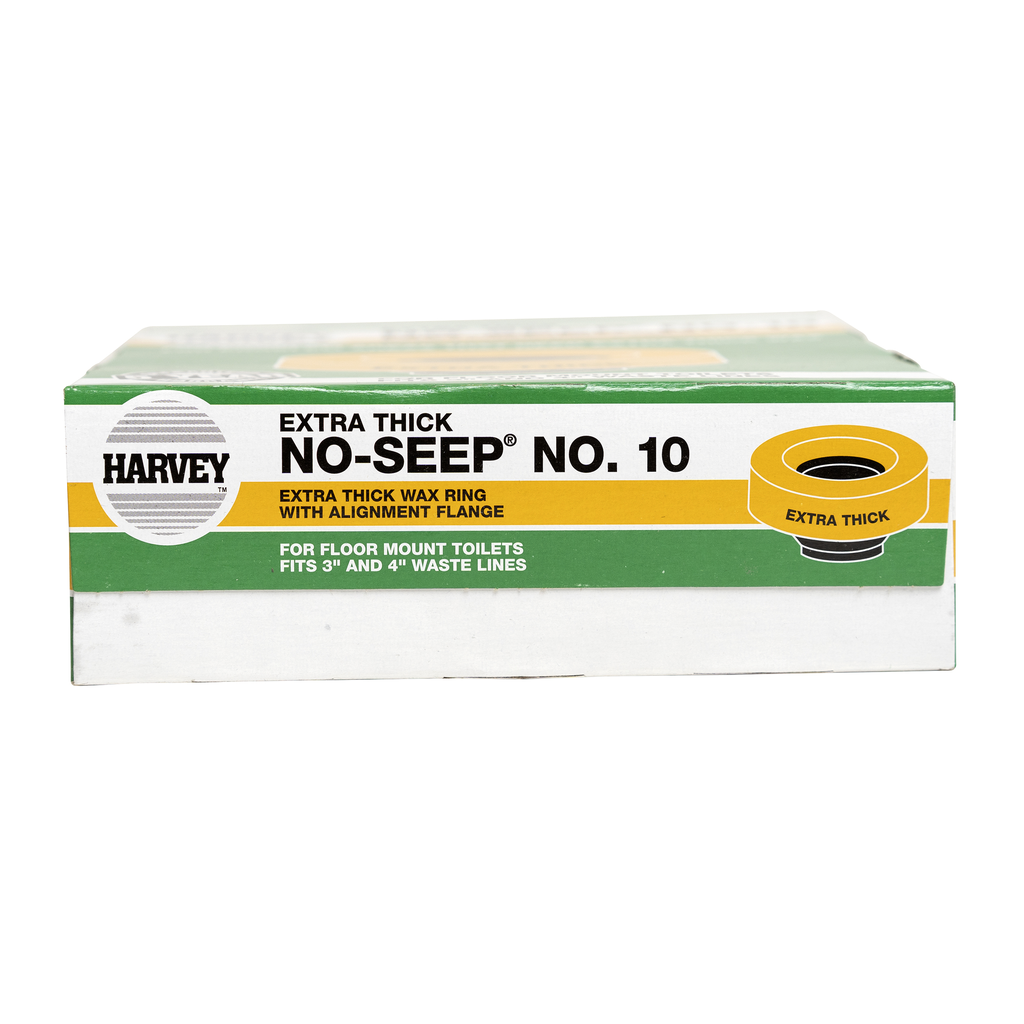 Harvey™ No-Seep® 3 in. or 4 in. No. 10 Extra Thick Wax Gasket