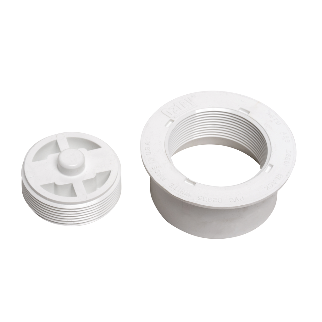 Oatey® 3 in. PVC Snap-In Cleanout Assembly