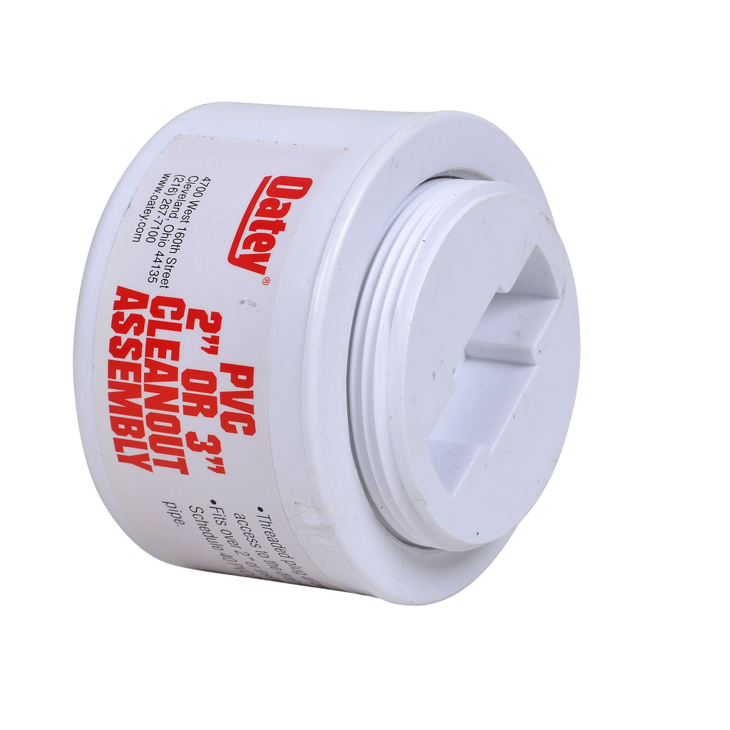 Oatey® 2 in. or 3 in. PVC Snap-In Cleanout Assembly