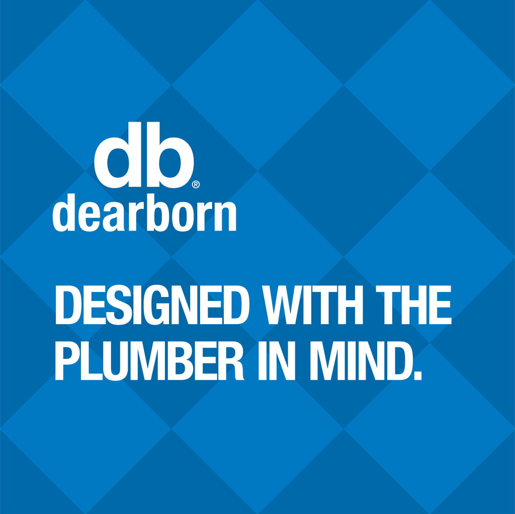 Dearborn® 1-1/2" x 16" Center to Center, Hi-Line w/ Baffle Tee